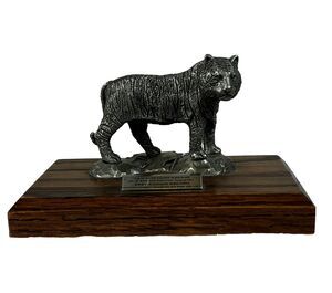 VTG EXXON OIL Pewter Tiger Award BEST KNOWN RECORD 7.4 M Safe Hours Production